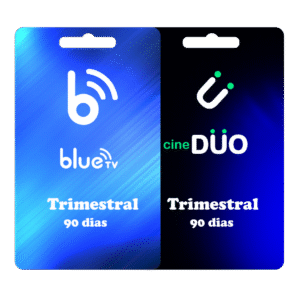 BlueTV+CineDuo Trimestral = 90 Dias