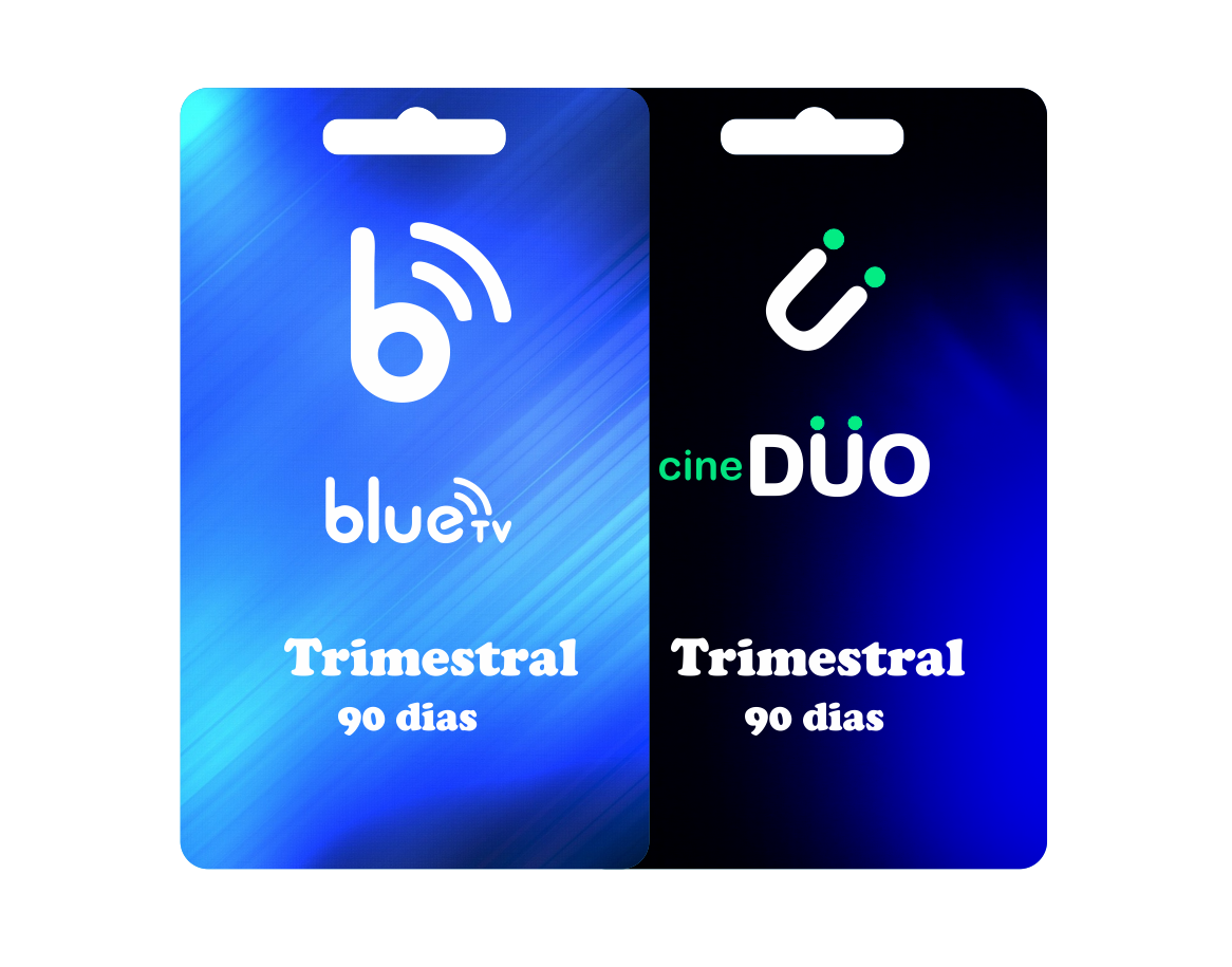 BlueTV+CineDuo Trimestral = 90 Dias