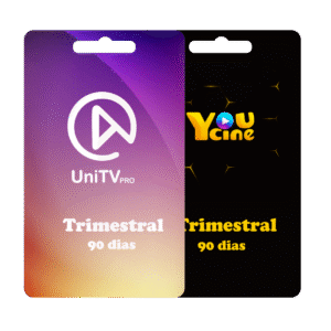 UniTv + YouCine Trimestral = 90 Dias