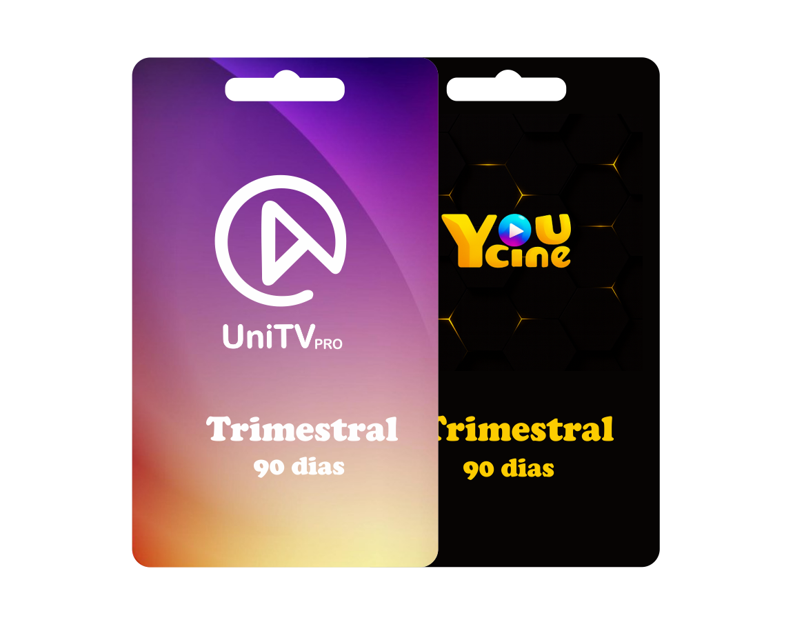 UniTv + YouCine Trimestral = 90 Dias